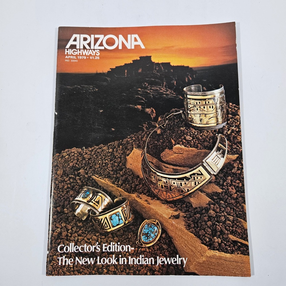 Arizona Highways April 1979 Collectors Edition Native American Indian Jewelry